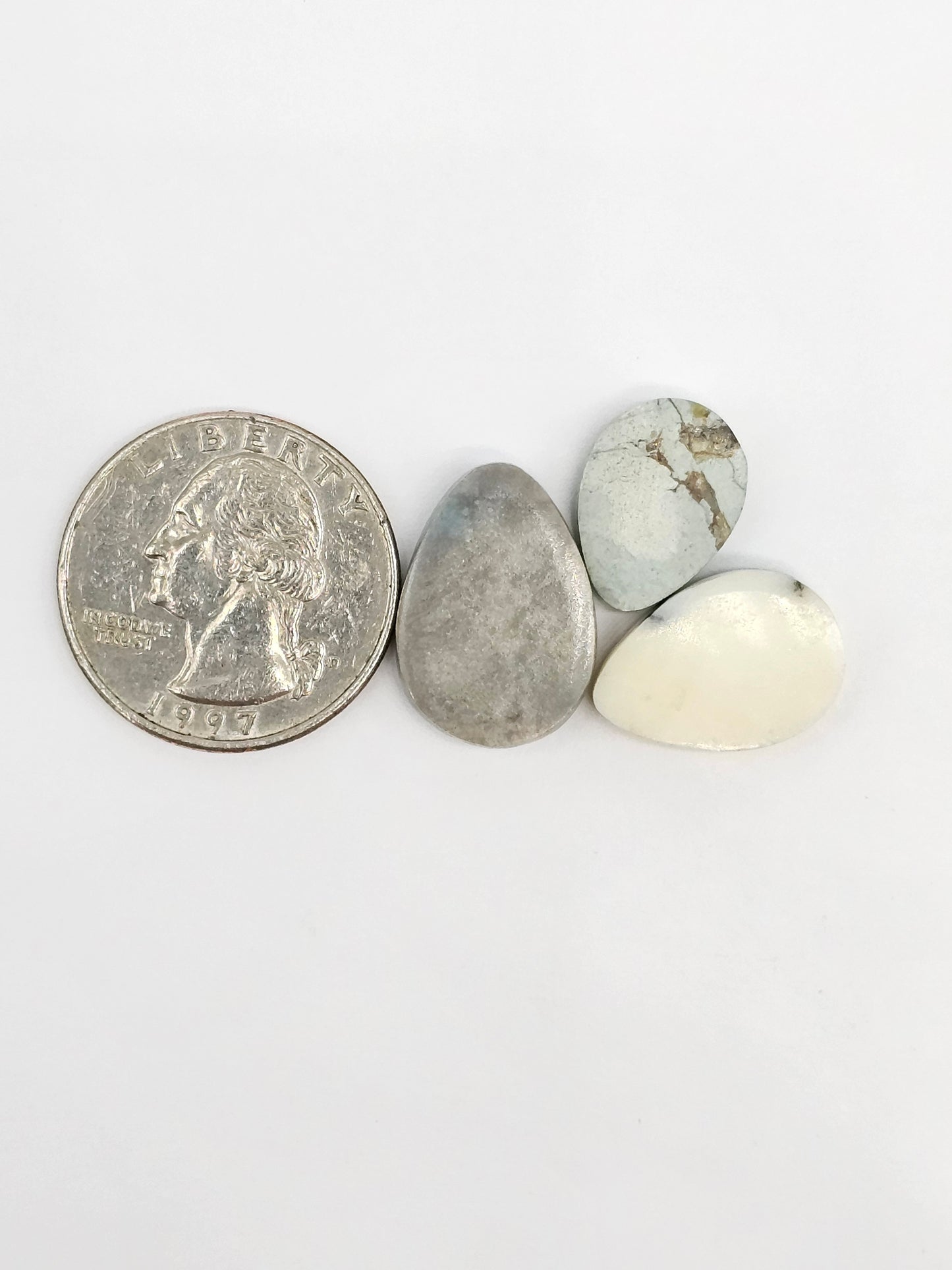 Dark Moon Variscite Cabochon Lot