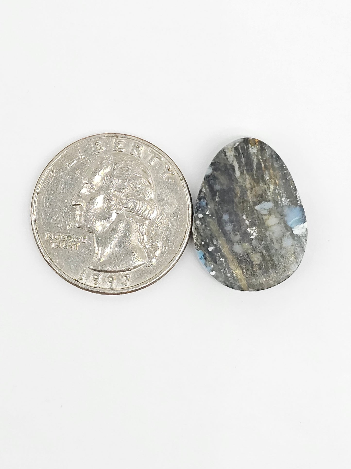 Dark Moon Variscite Cabochon