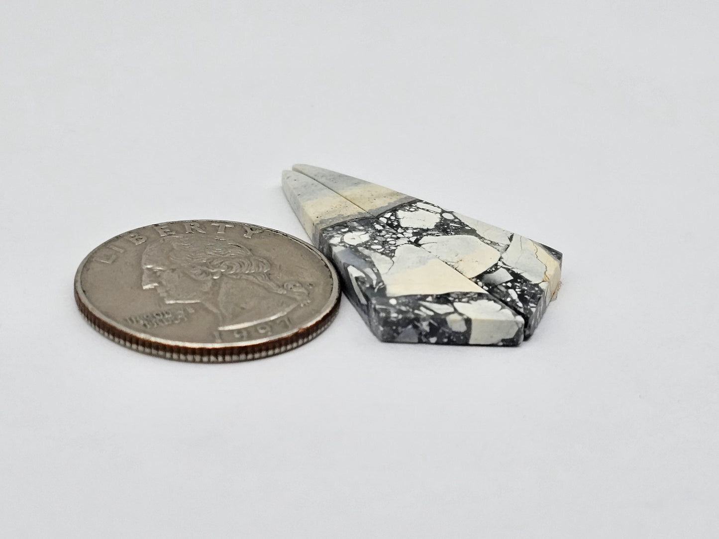 Maligano Jasper cabochon pair