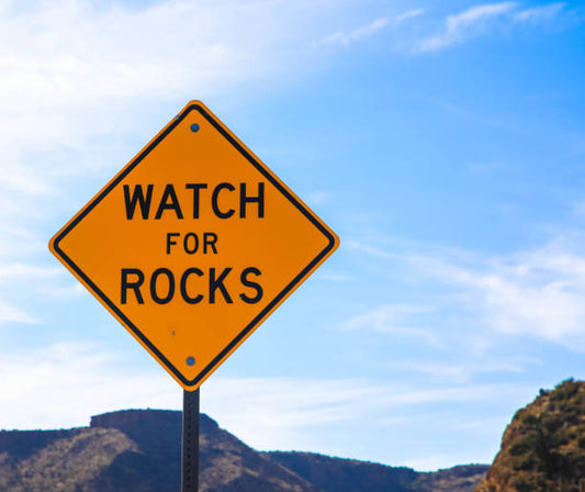 Watch for rocks