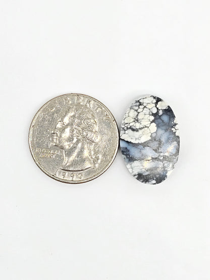 Dark Moon Variscite Cabochon