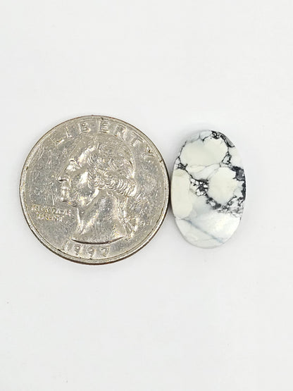 Dark Moon Variscite Cabochon