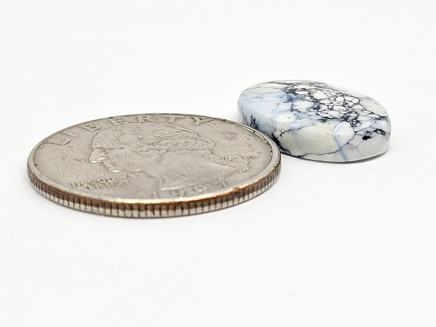 Dark Moon Variscite Cabochon