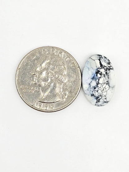 Dark Moon Variscite Cabochon