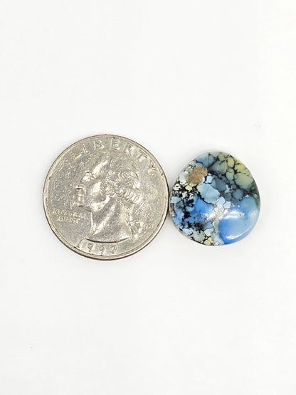Dark Moon Variscite Cabochon