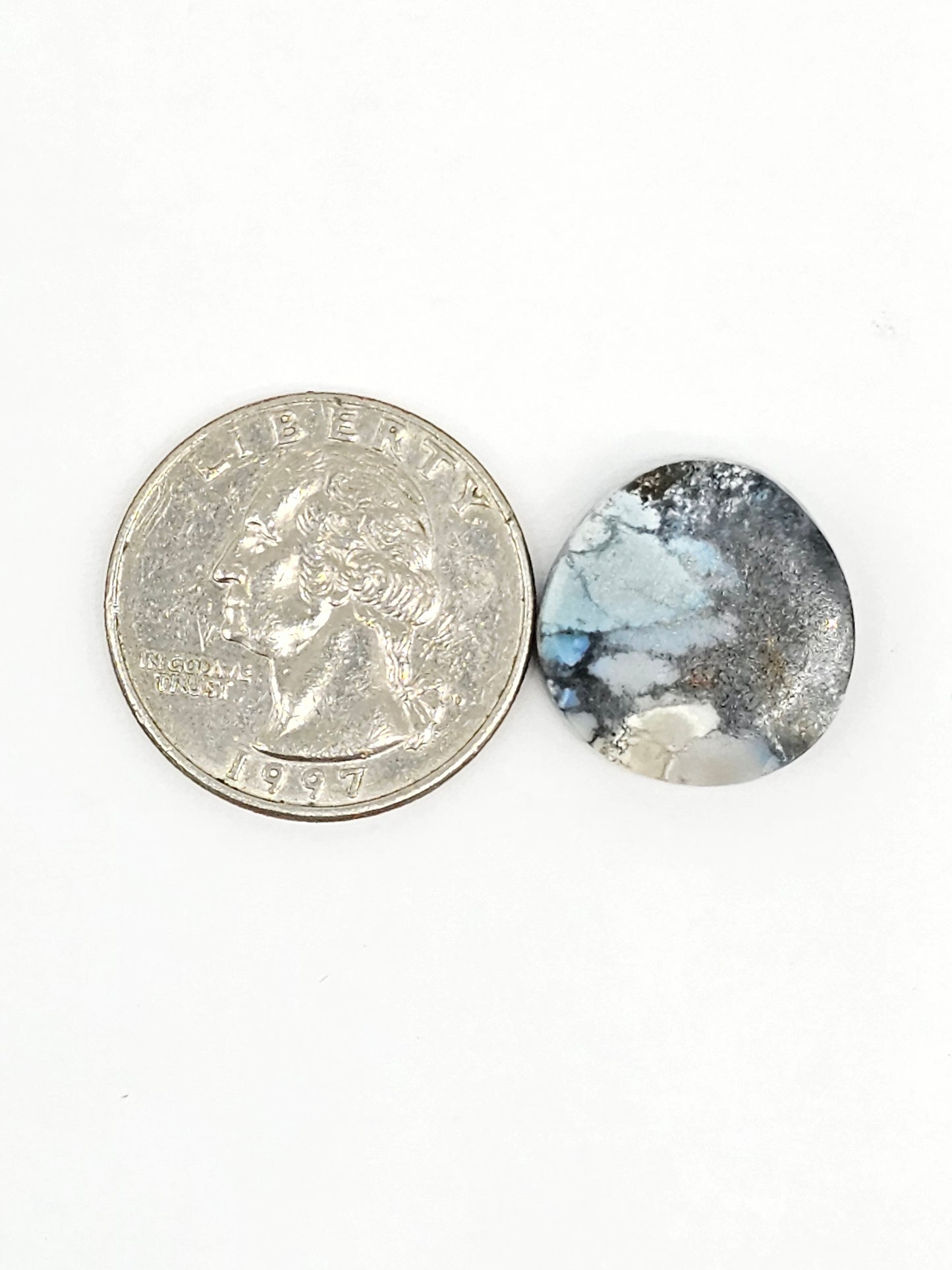 Dark Moon Variscite Cabochon