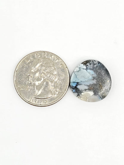 Dark Moon Variscite Cabochon