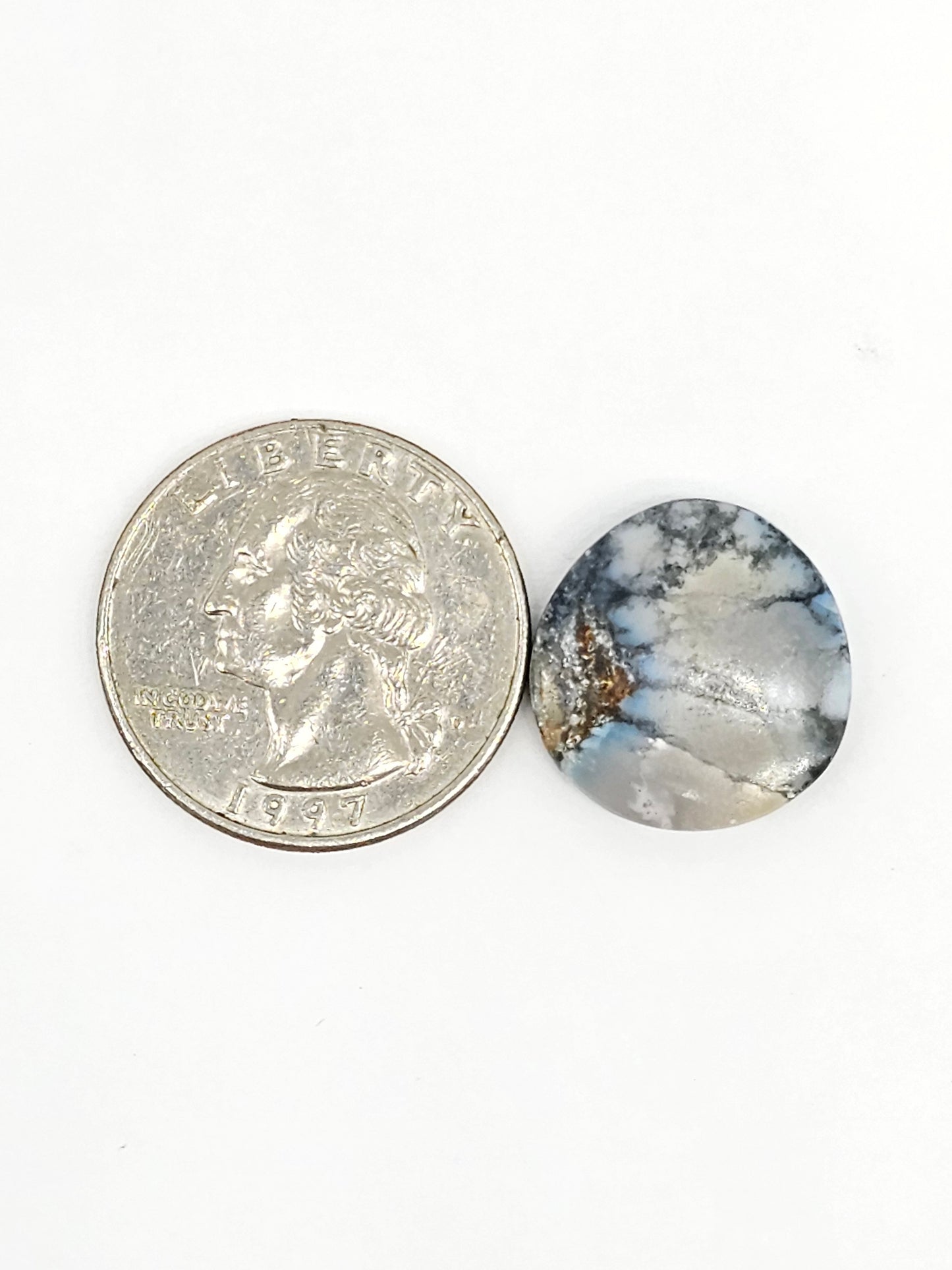 Dark Moon Variscite Cabochon