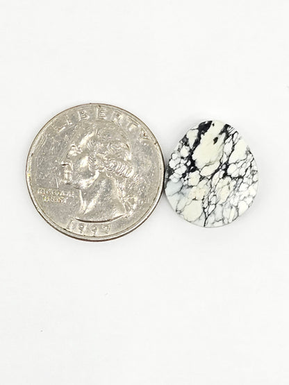 Dark Moon Variscite Cabochon