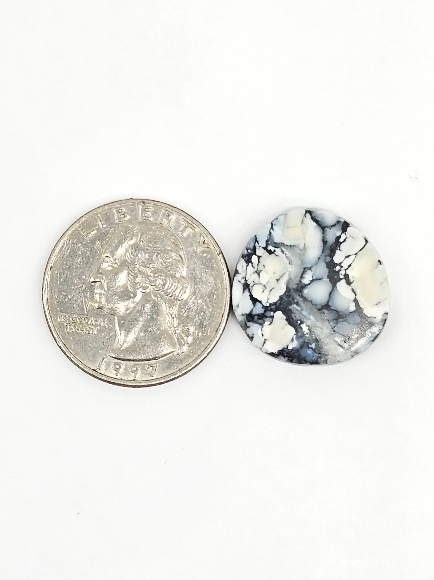 Dark Moon Variscite Cabochon