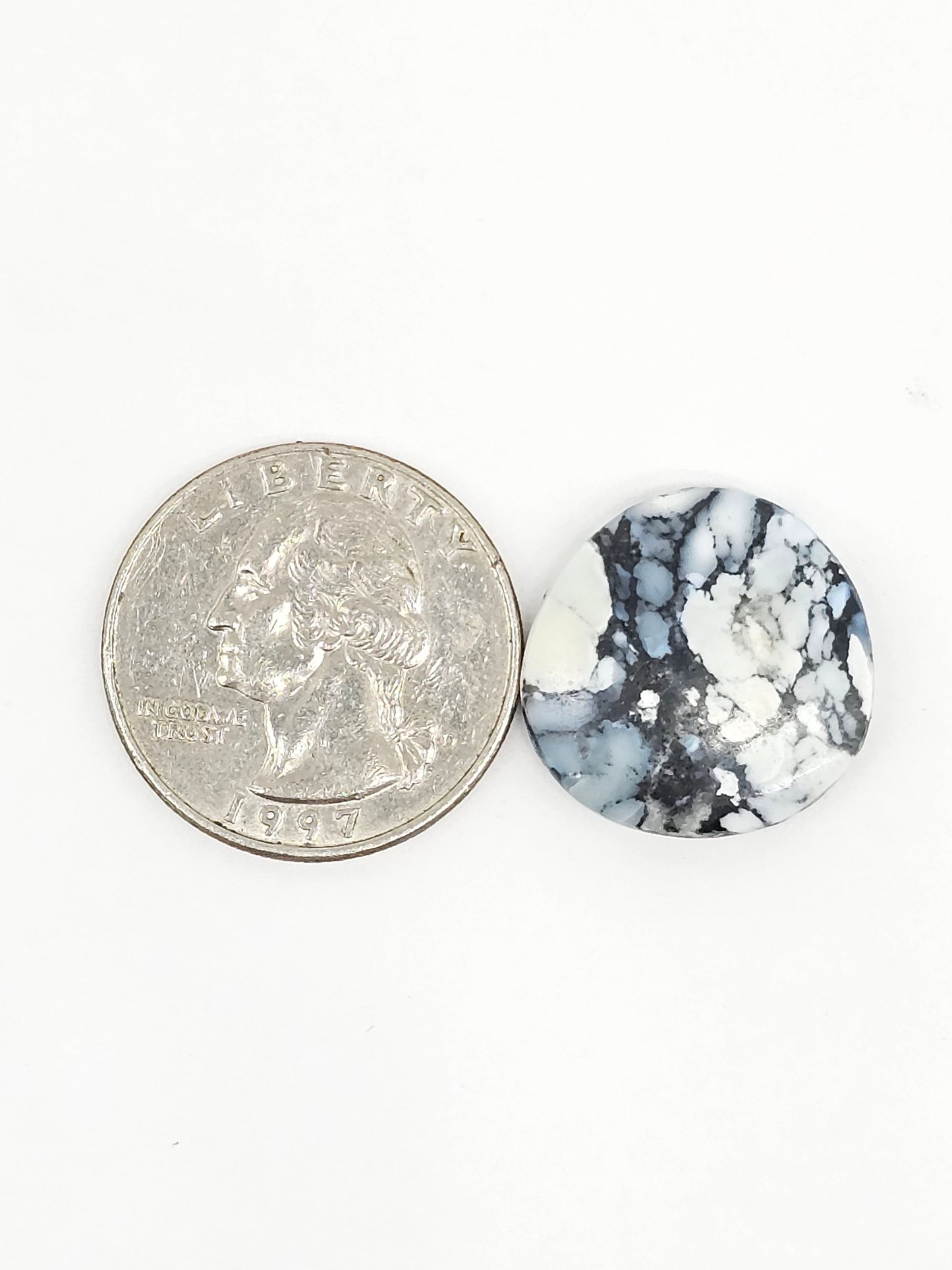 Dark Moon Variscite Cabochon