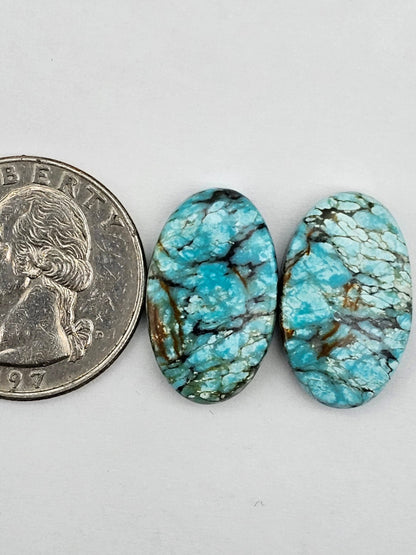 Cloud mountain Turquoise pair
