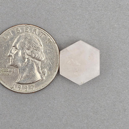 Rose Quartz Geometric Cabochon