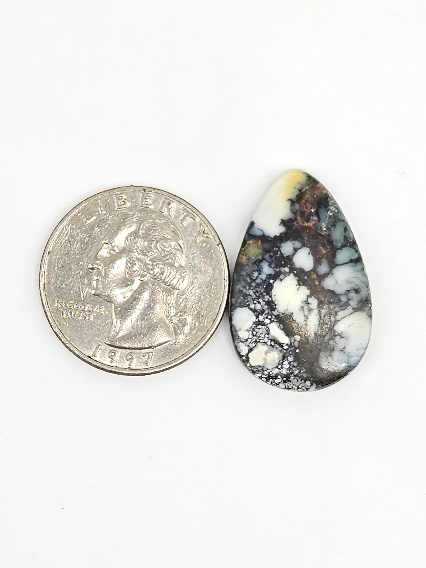 Dark Moon Variscite Cabochon