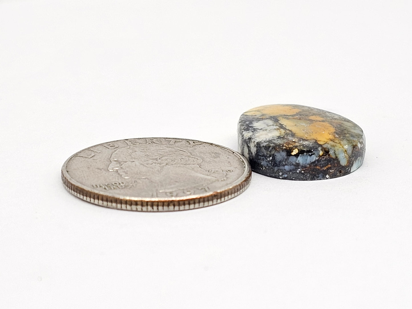 Dark Moon Variscite Cabochon
