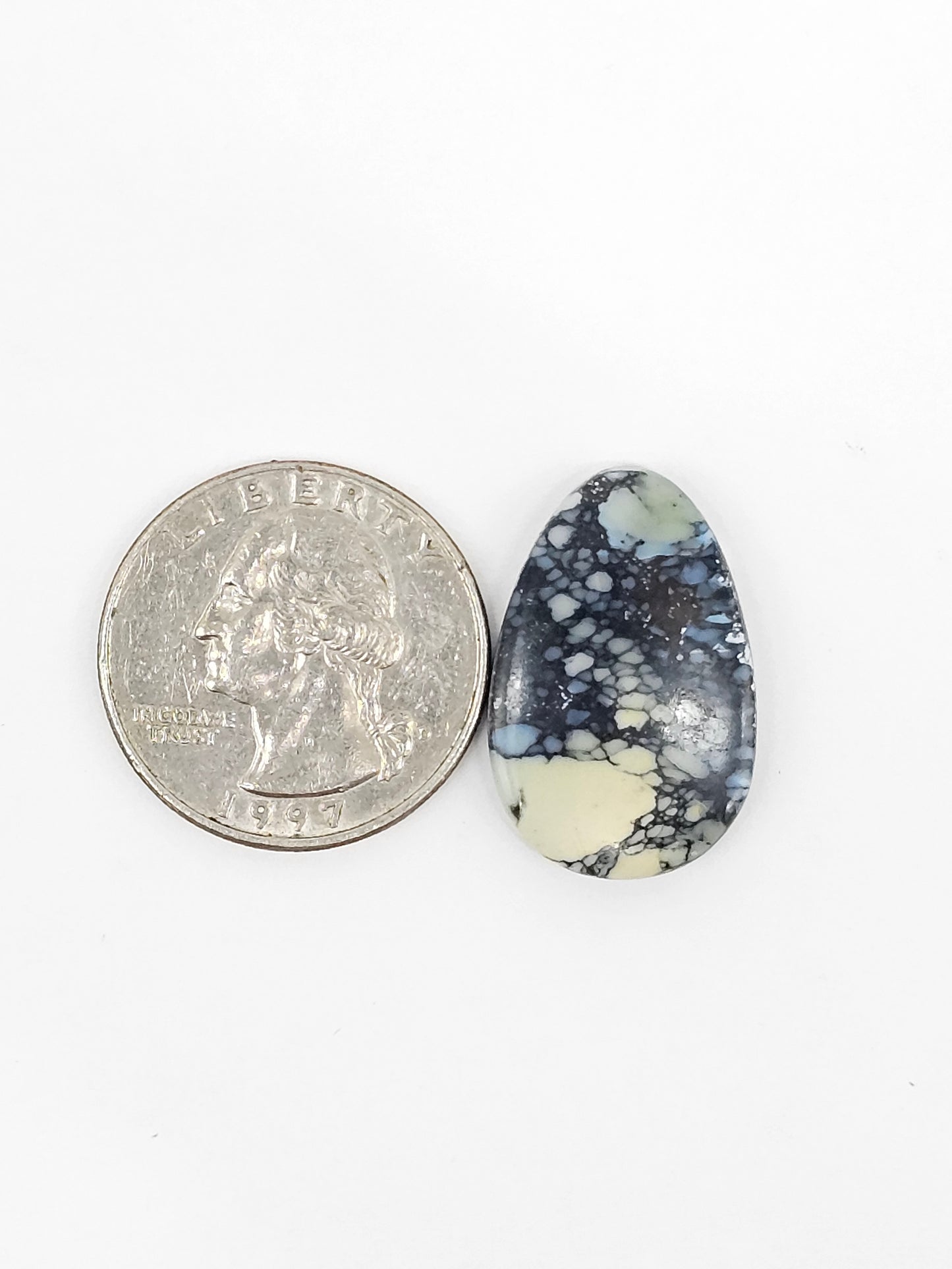 Dark Moon Variscite Cabochon
