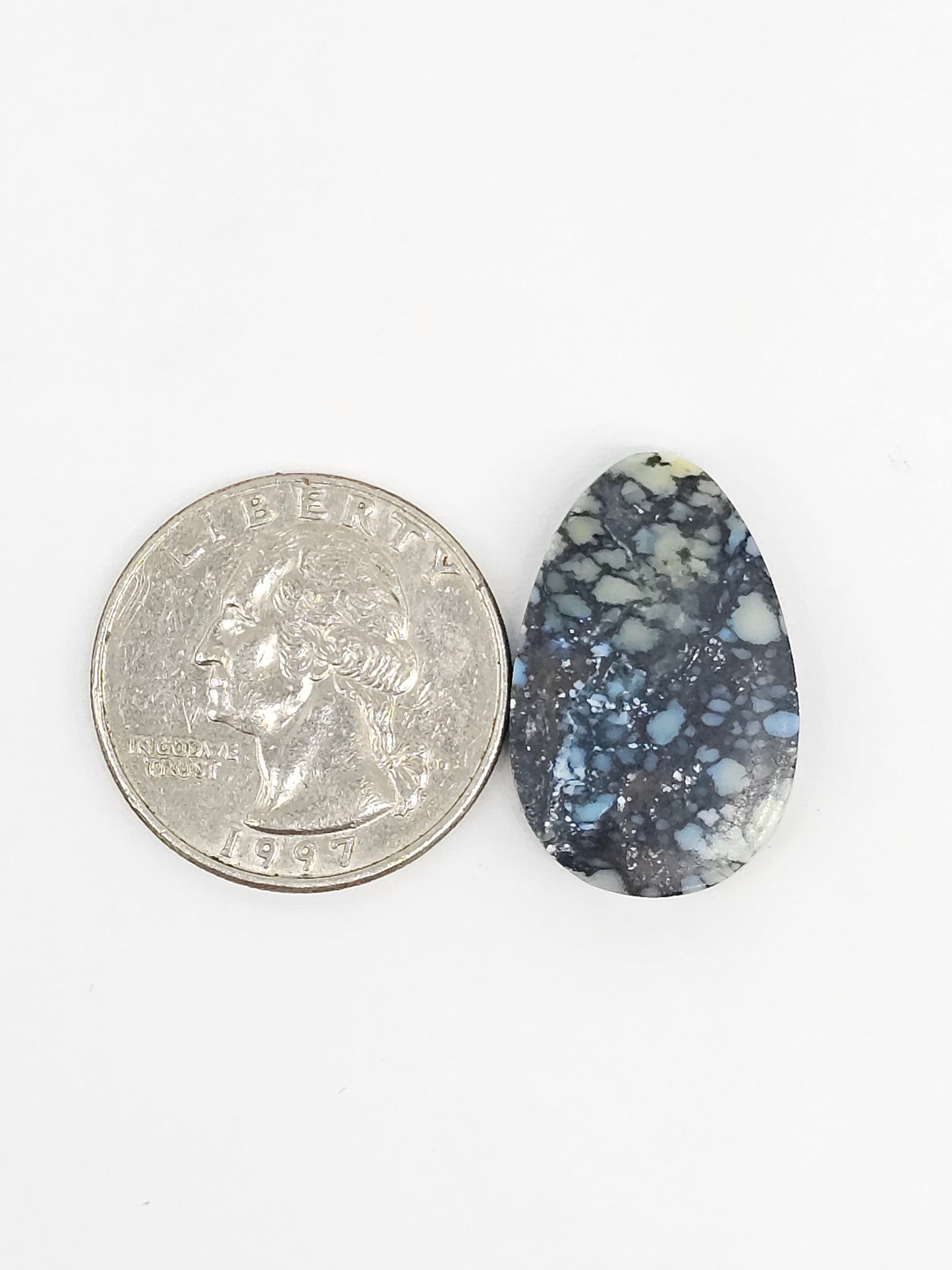 Dark Moon Variscite Cabochon