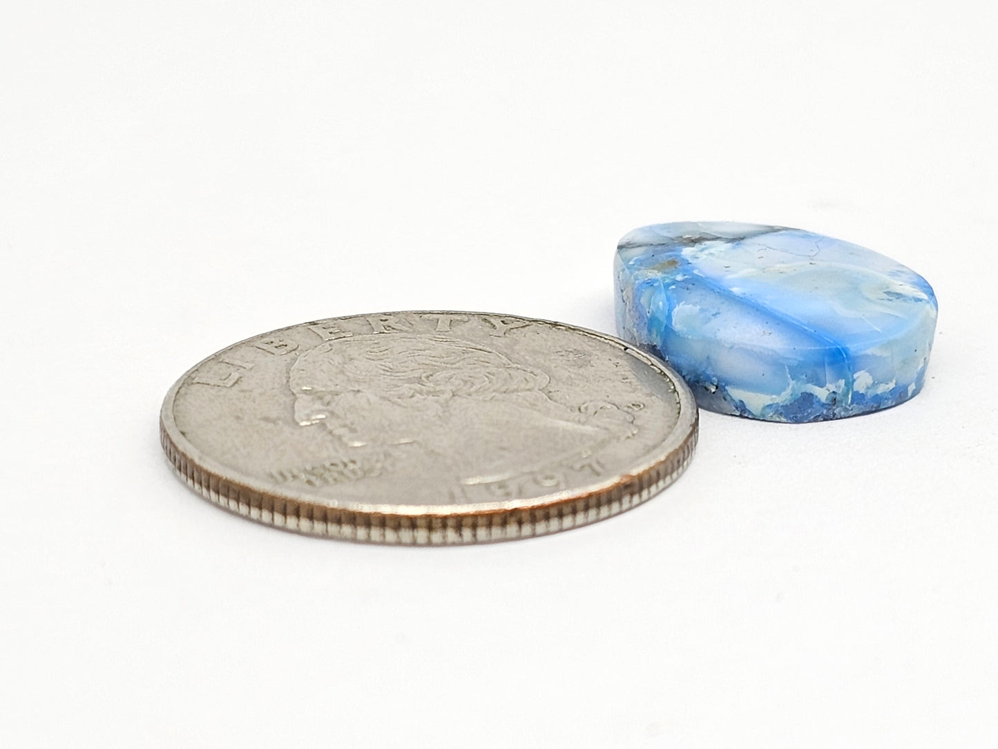 Dark Moon Variscite Cabochon