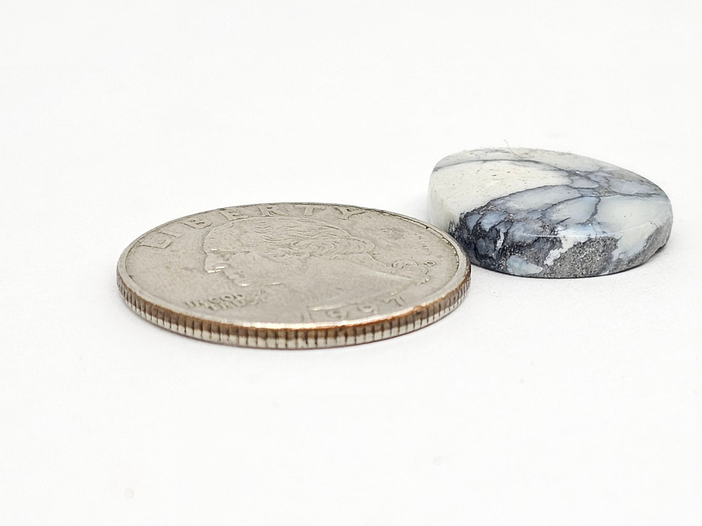 Dark Moon Variscite Cabochon