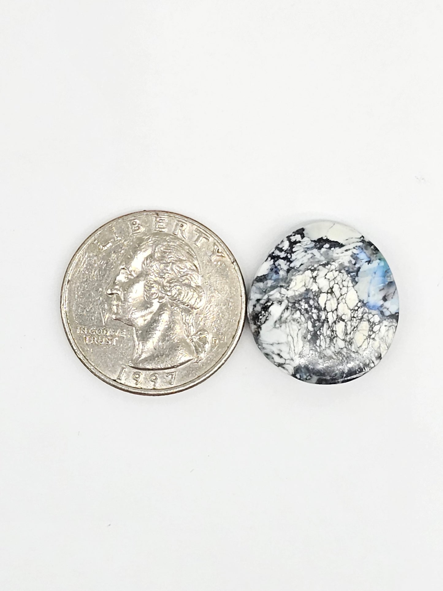 Dark Moon Variscite Cabochon