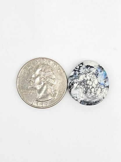 Dark Moon Variscite Cabochon