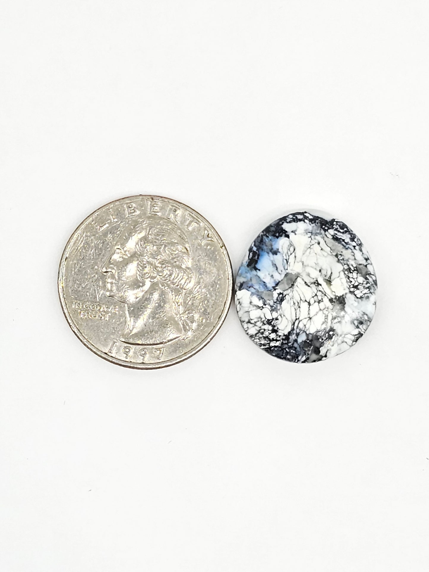 Dark Moon Variscite Cabochon