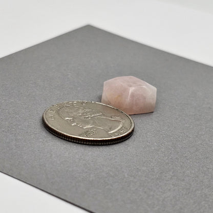 Rose Quartz Geometric Cabochon
