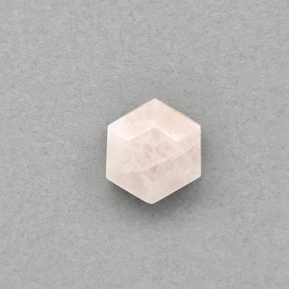 Rose Quartz Geometric Cabochon