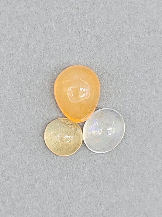 Mexican Jelly Opal Cabochon Lot | Natural Opal from Mexico