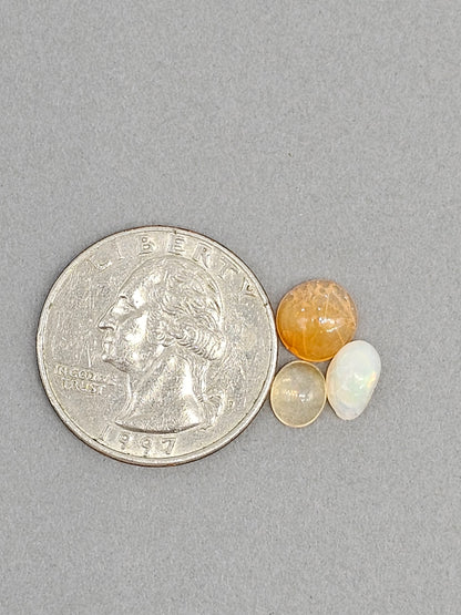 Mexican Jelly Opal Cabochon Lot | Natural Opal from Mexico