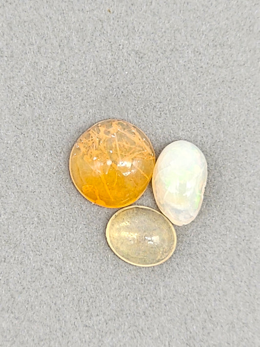 Mexican Jelly Opal Cabochon Lot | Natural Opal from Mexico