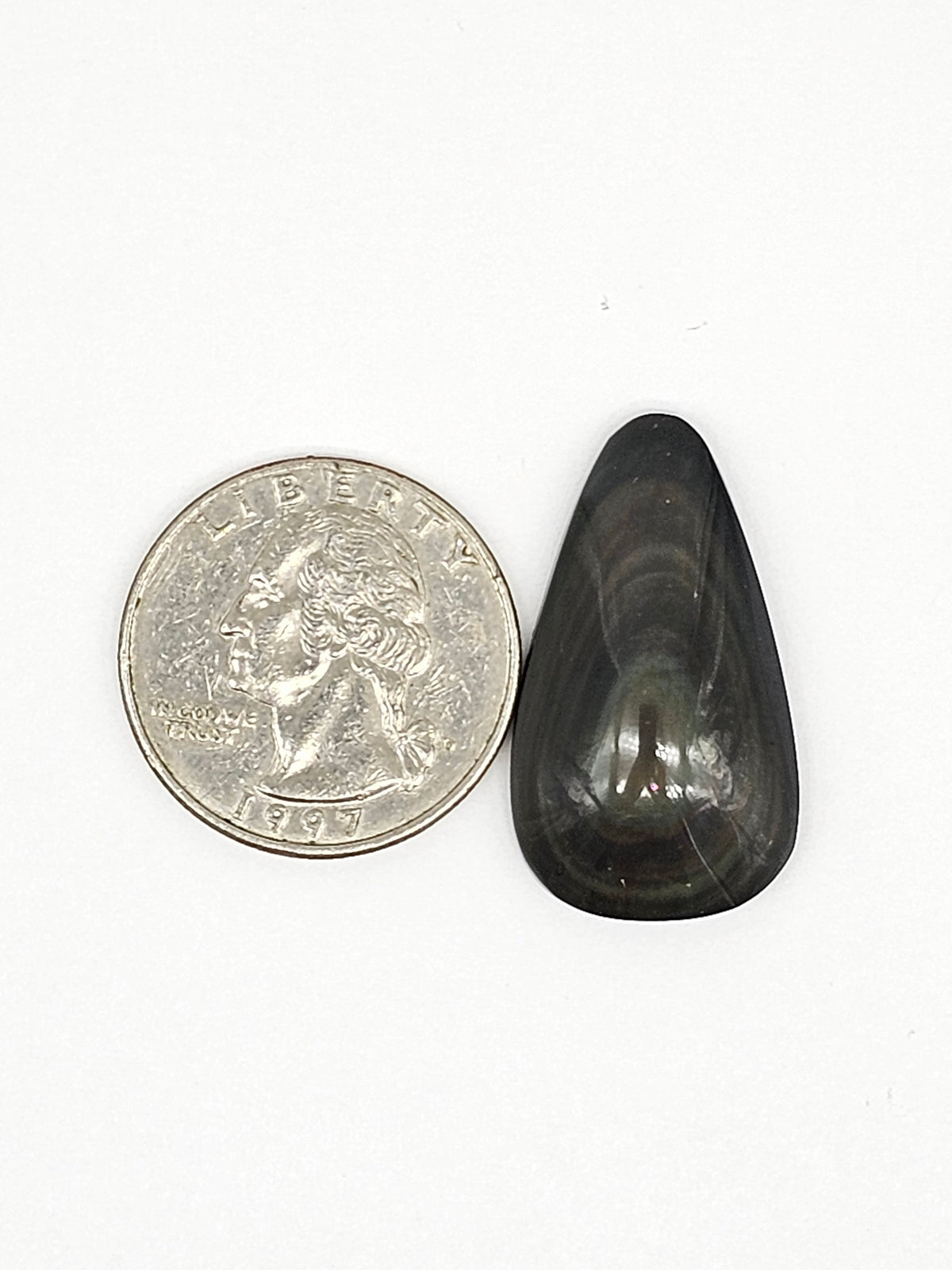 Rainbow obsidian Cabochon | Natural Mexican Obsidian for Silversmiths