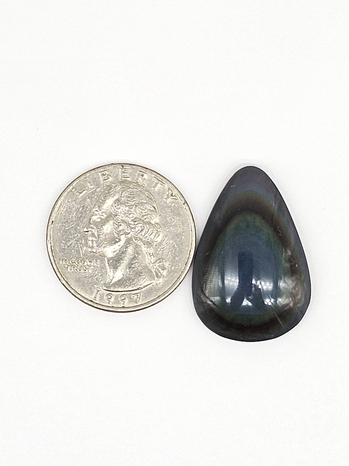 Rainbow obsidian Cabochon | Natural Mexican Obsidian for Silversmiths