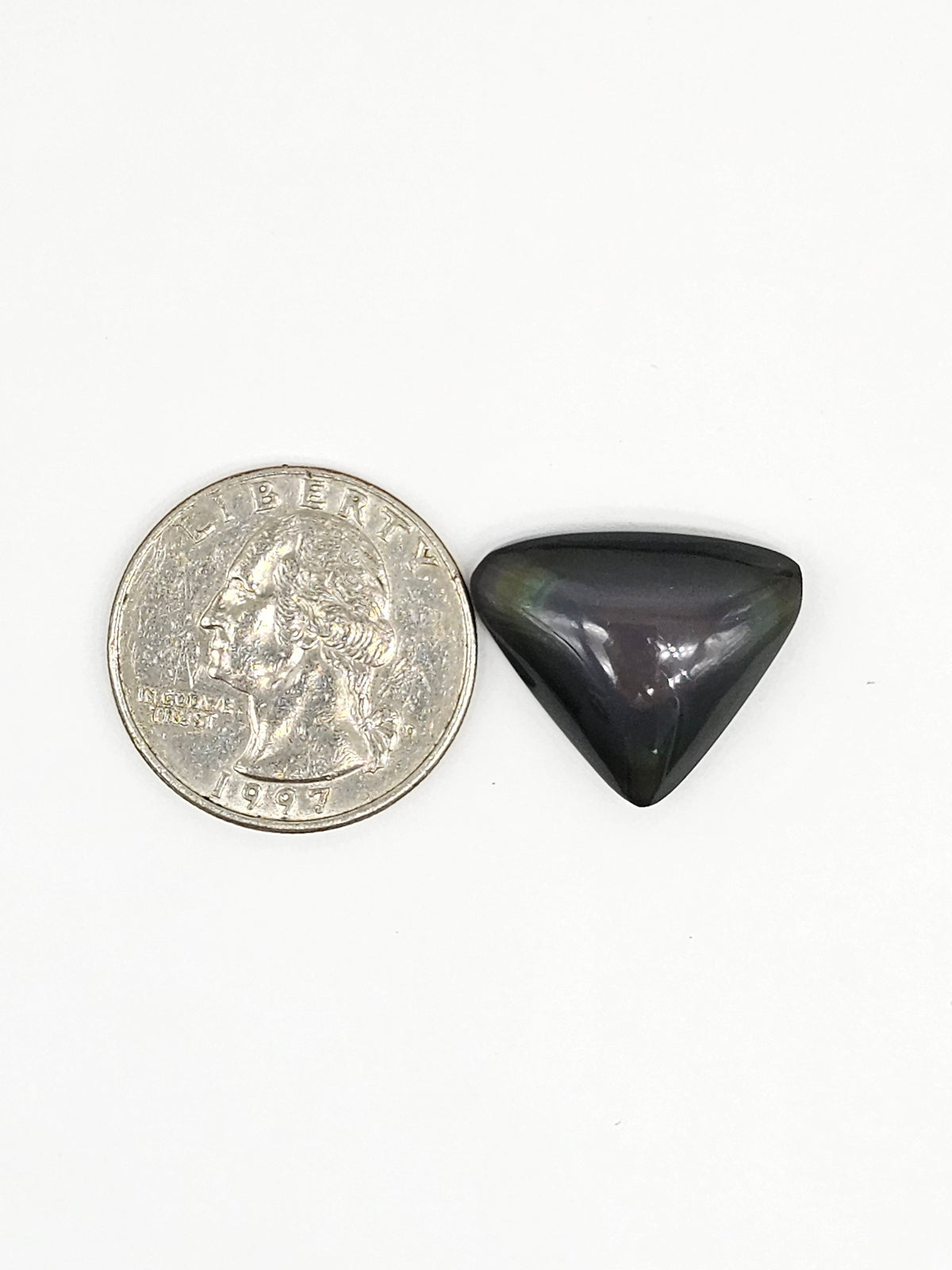 Rainbow obsidian Cabochon | Natural Mexican Obsidian for Silversmiths