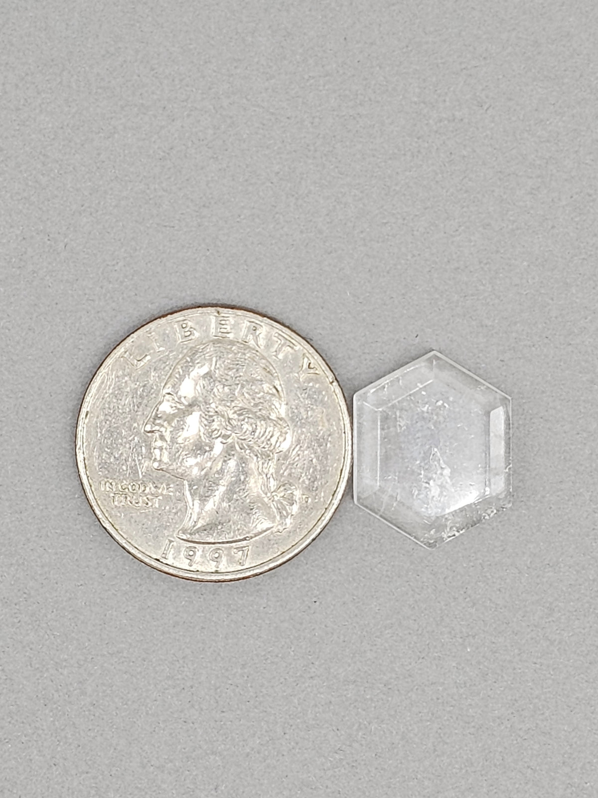Quartz Geometric cabochon