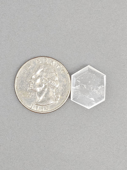 Quartz Geometric cabochon