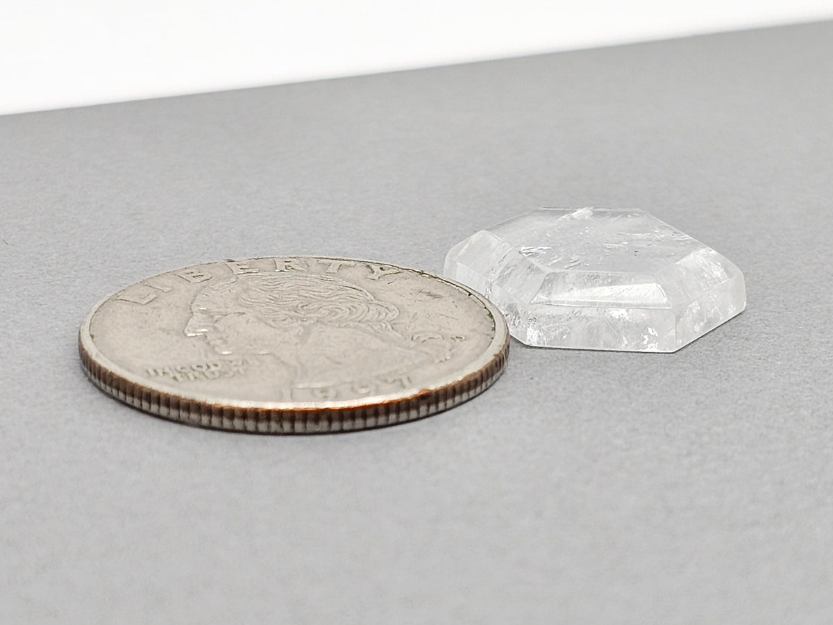 Quartz Geometric cabochon