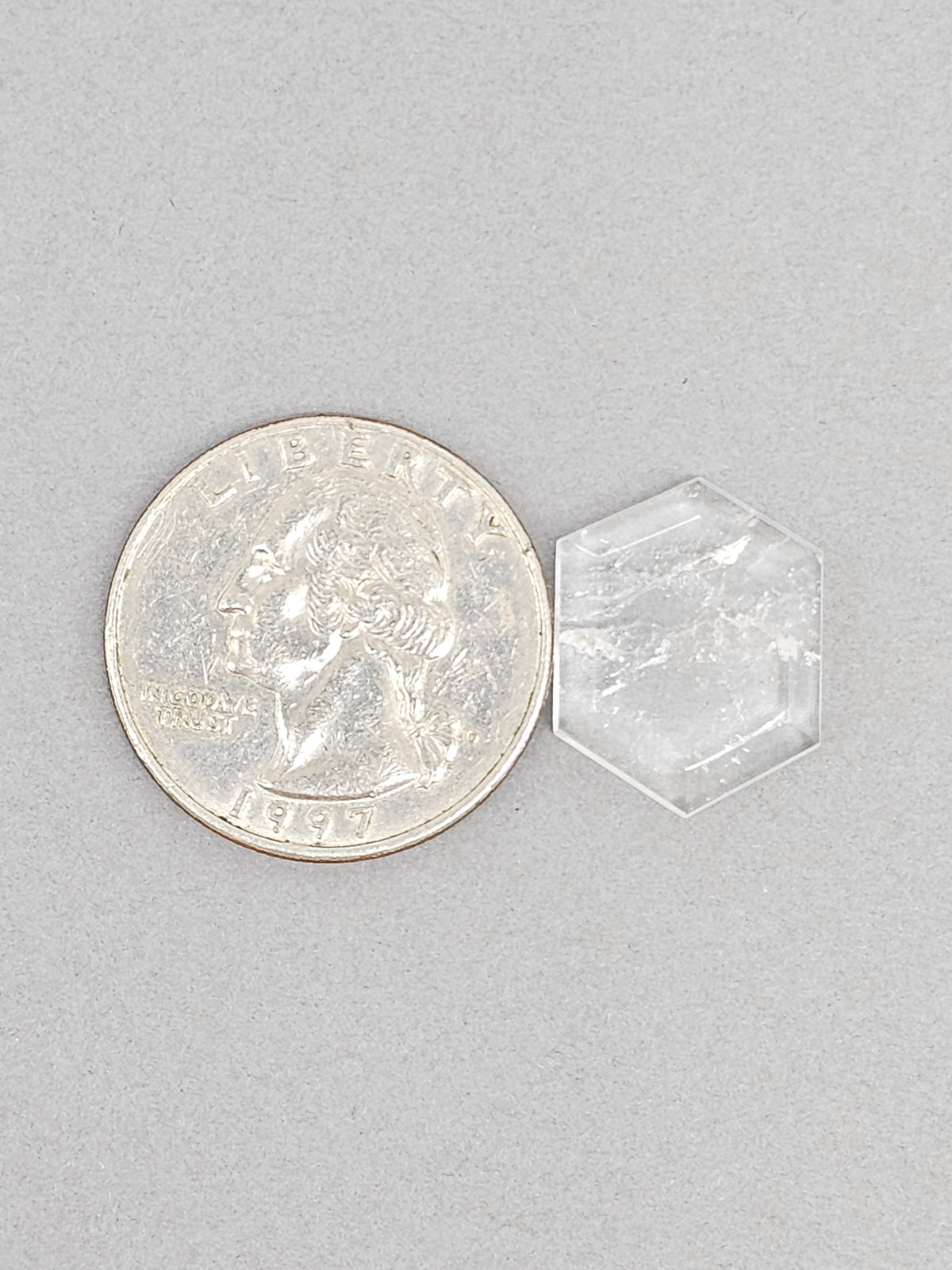 Quartz Geometric cabochon