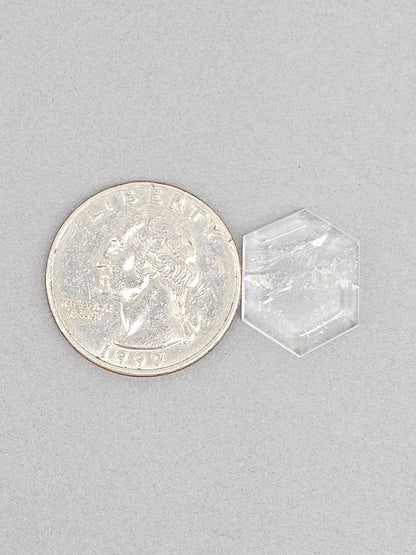 Quartz Geometric cabochon