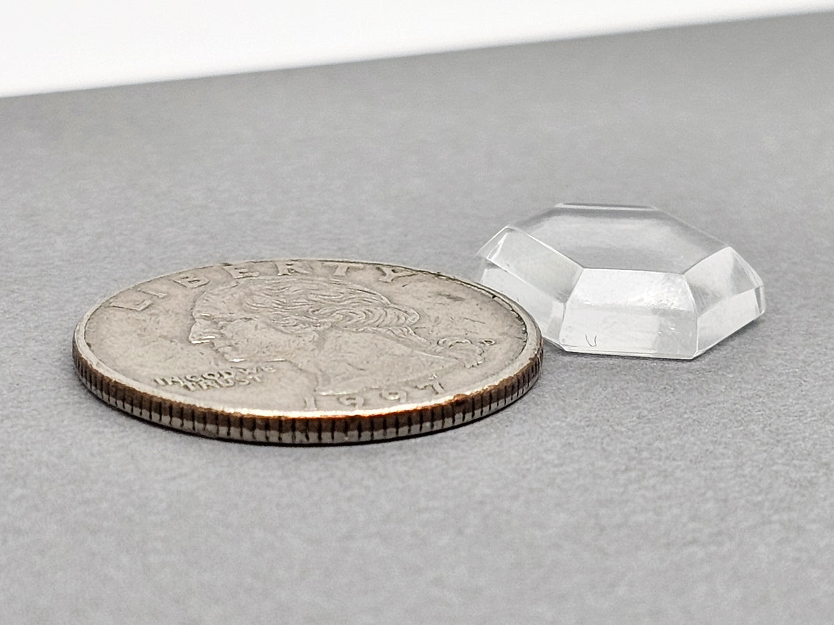 Quartz Geometric cabochon