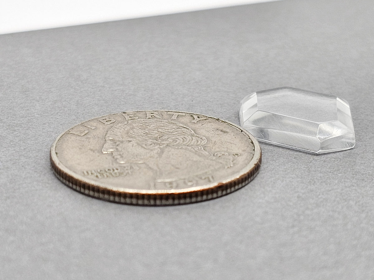Quartz Geometric cabochon
