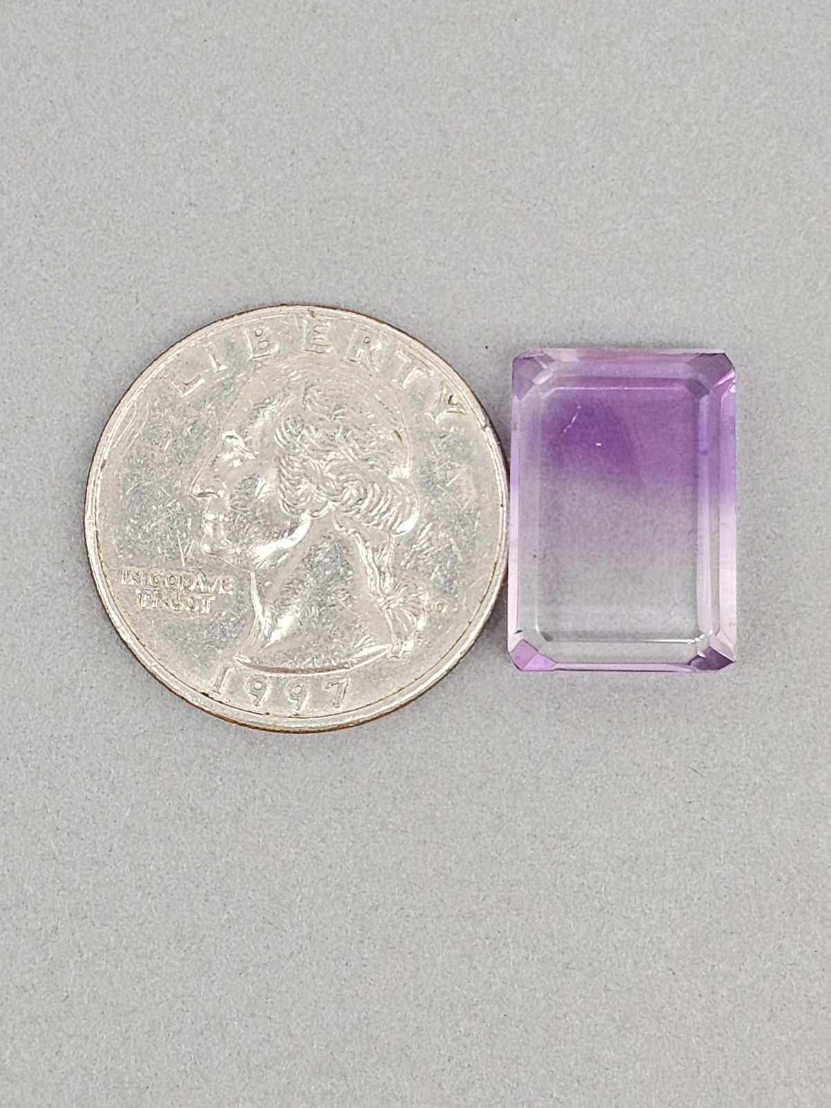 Amethyst Quartz Faceted Cabochon