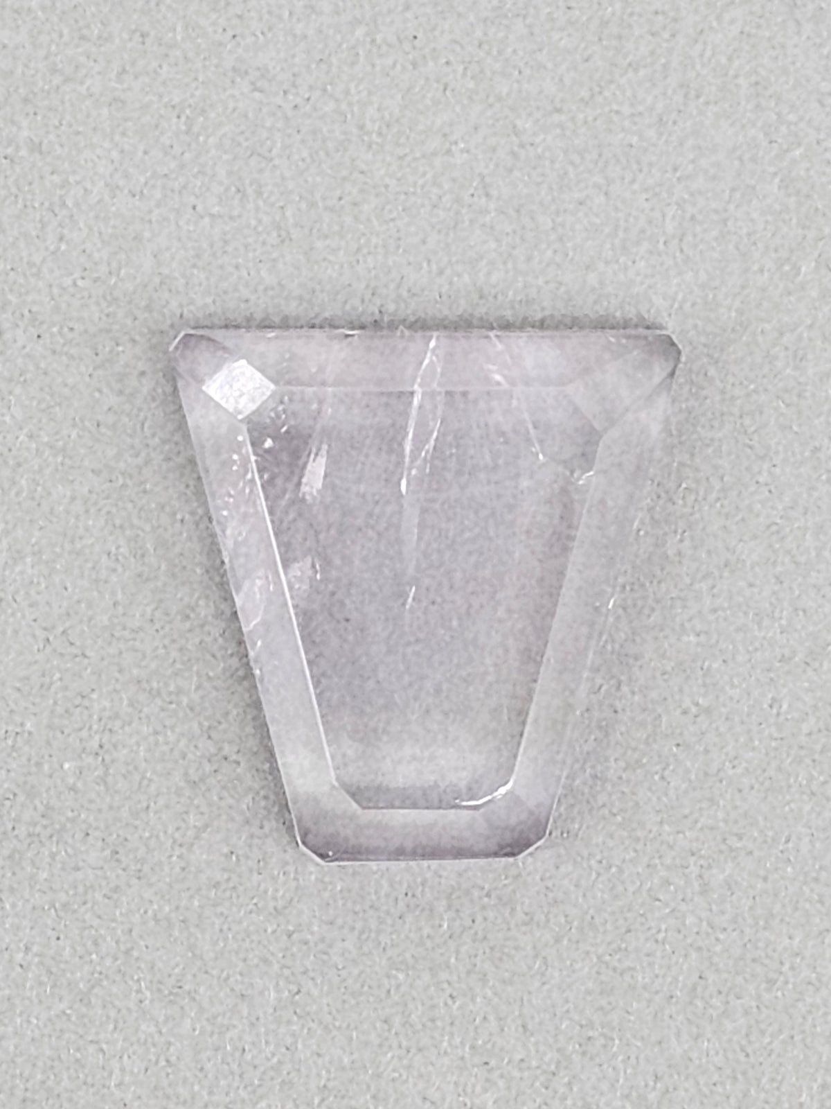 Amethyst Quartz Faceted Cabochon