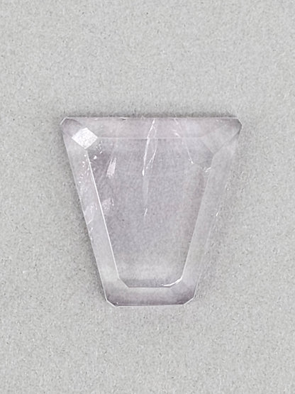 Amethyst Quartz Faceted Cabochon