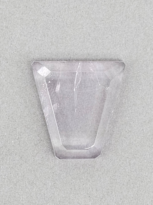 Amethyst Quartz Faceted Cabochon