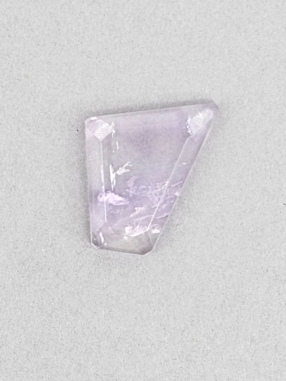Amethyst Quartz Faceted Cabochon