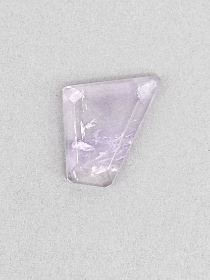 Amethyst Quartz Faceted Cabochon