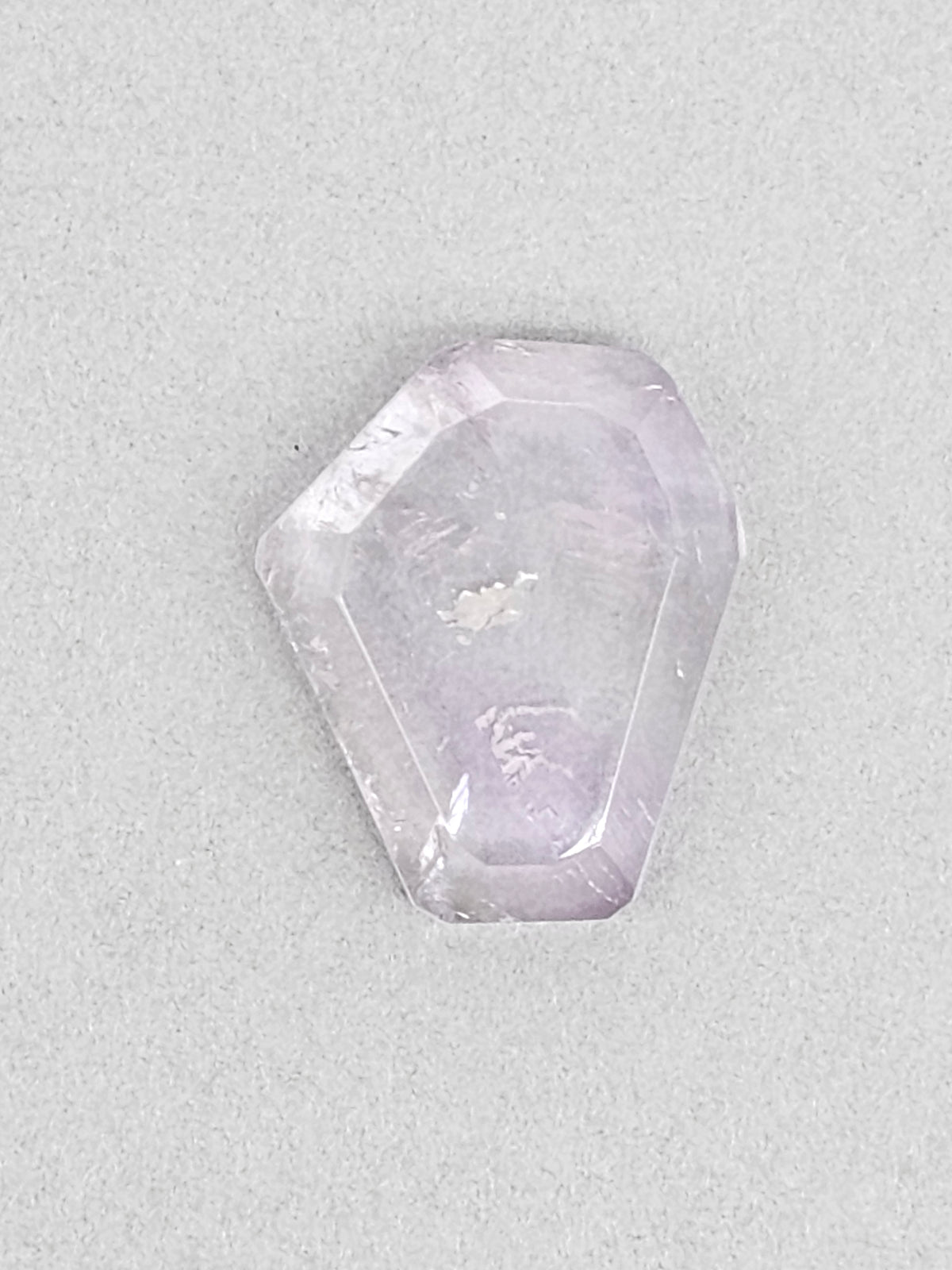 Amethyst Quartz Faceted Cabochon