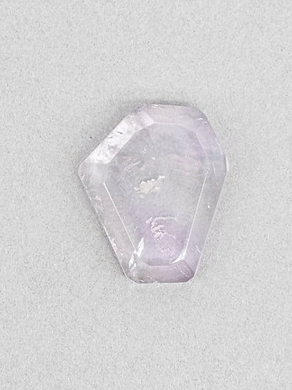 Amethyst Quartz Faceted Cabochon