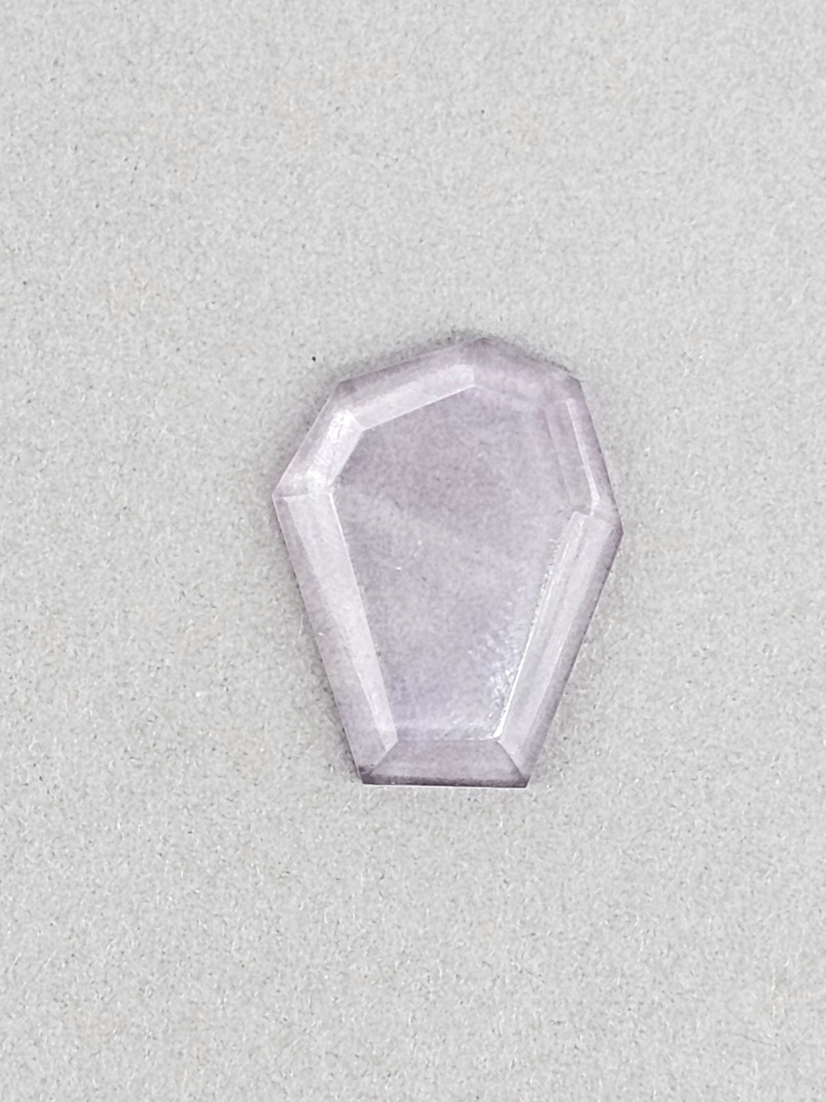 Amethyst Quartz Faceted Cabochon